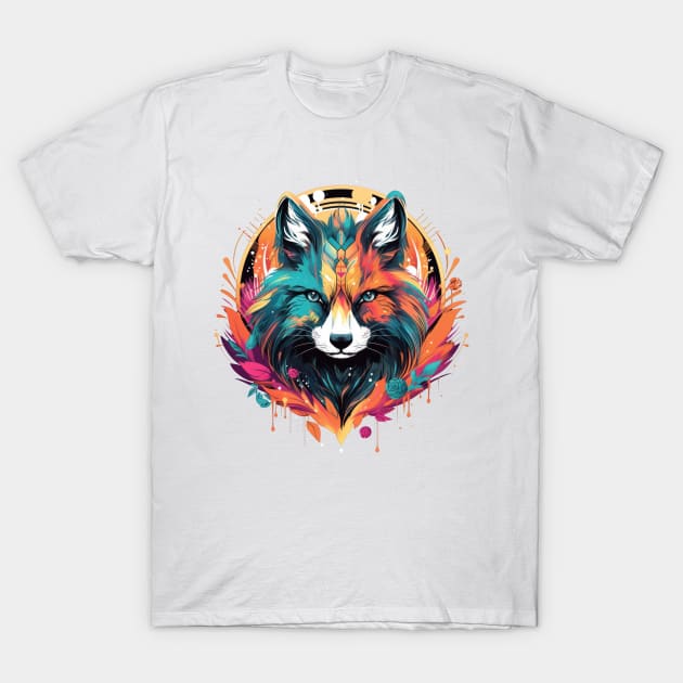 Cosmic Fox T-Shirt by Urban Archeology Shop Gallery